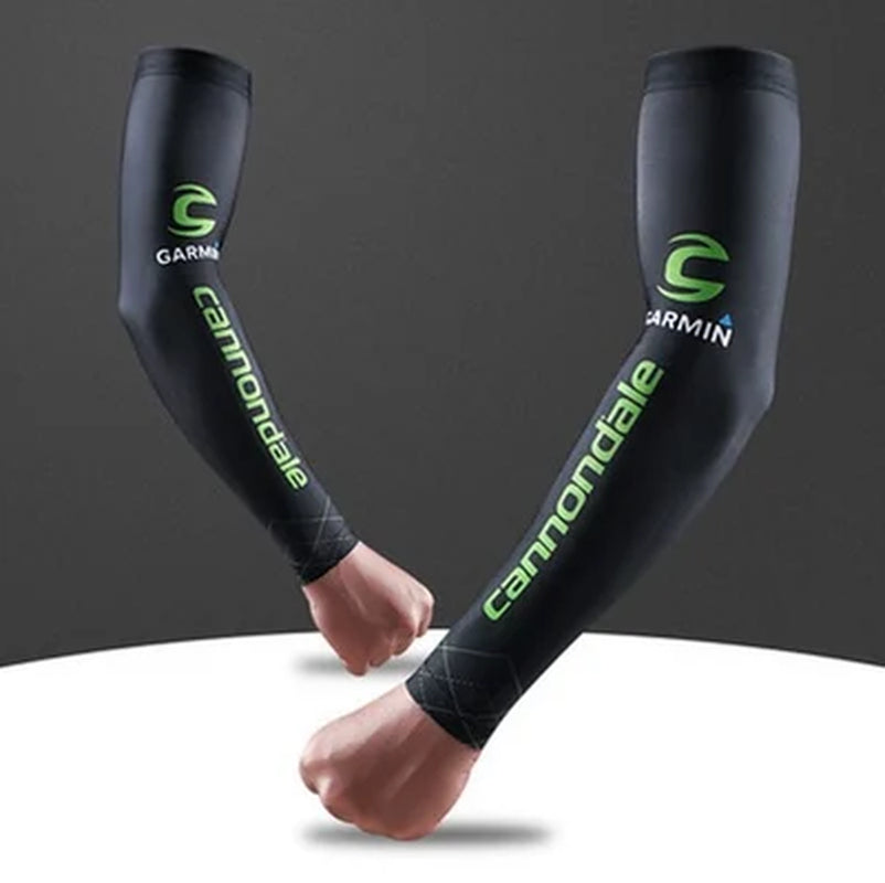 UV Sun Protection Arm Sleeves for Men & Women Sports Athletic Compression Cooling Arm Cover for Basketball, Running, Cycling