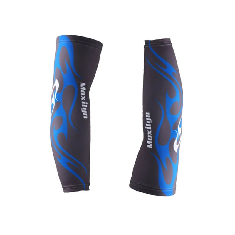 UV Sun Protection Arm Sleeves for Men & Women Sports Athletic Compression Cooling Arm Cover for Basketball, Running, Cycling