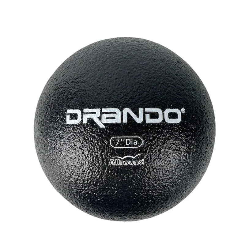 Dodgeball,7 Inch, Skin Foam Dodgeball, Low Bounce, Handball, Kickball, Playground Ball, Classic Coat Black & White Dodgeball