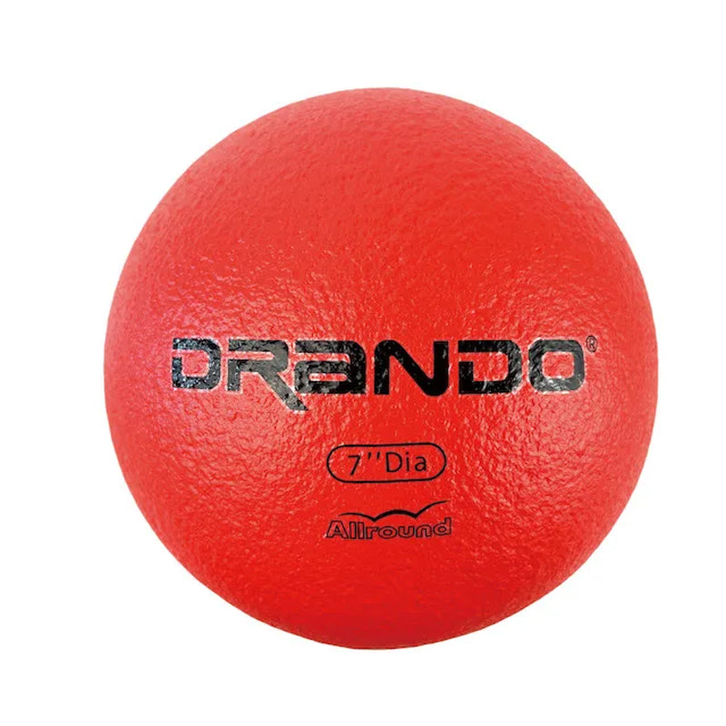 Dodgeball,7 Inch, Skin Foam Dodgeball, Low Bounce, Handball, Kickball, Playground Ball, Classic Coat Black & White Dodgeball