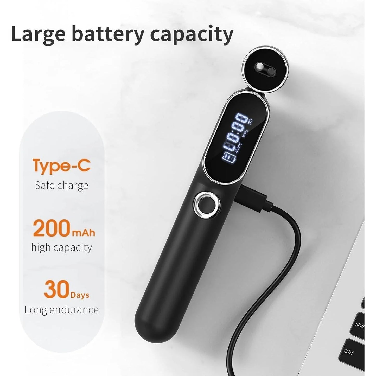 Intelligent Adjustable Number Cordless Skipping Rope