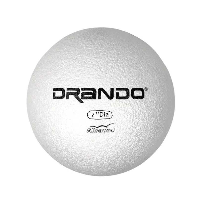 Dodgeball,7 Inch, Skin Foam Dodgeball, Low Bounce, Handball, Kickball, Playground Ball, Classic Coat Black & White Dodgeball