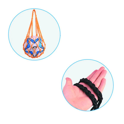 Durable Nylon Net Basketball Carry Bag Portable Mesh Reticule Storage Bag for Volleyball Basketball Football Soccer High Quality