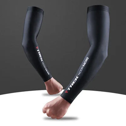 UV Sun Protection Arm Sleeves for Men & Women Sports Athletic Compression Cooling Arm Cover for Basketball, Running, Cycling