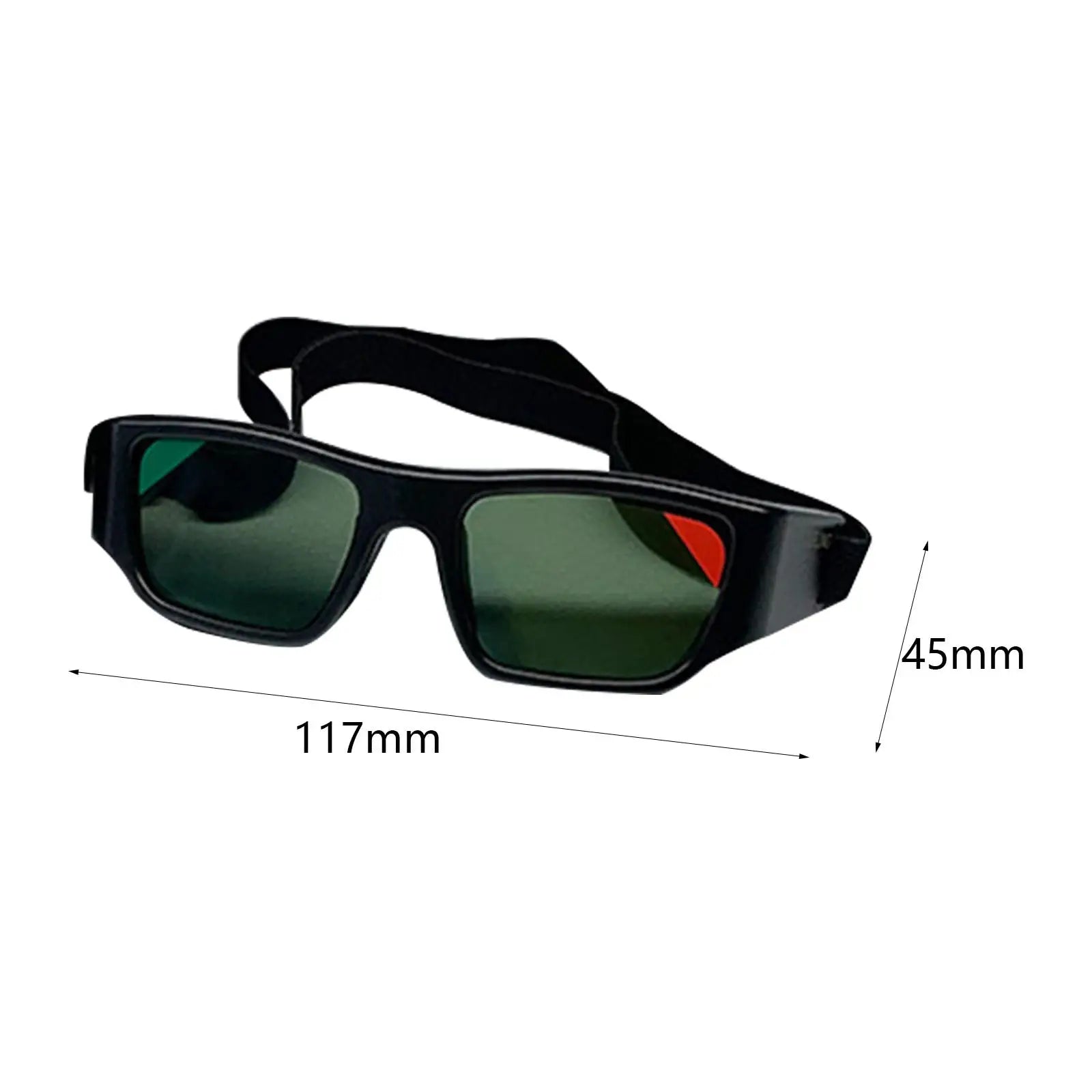 Training Strobe Glasses Dribble Goggles Adjustable Elastic Strap Specs Eyewear for Running Baseball Basketball Athletes Teens