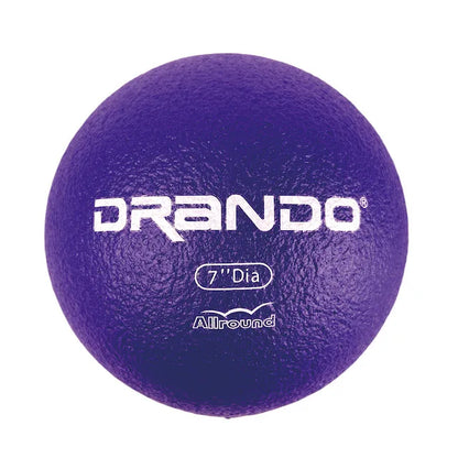 Dodgeball,7 Inch, Skin Foam Dodgeball, Low Bounce, Handball, Kickball, Playground Ball, Classic Coat Black & White Dodgeball