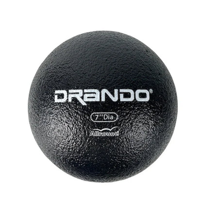 Dodgeball,7 Inch, Skin Foam Dodgeball, Low Bounce, Handball, Kickball, Playground Ball, Classic Coat Black & White Dodgeball
