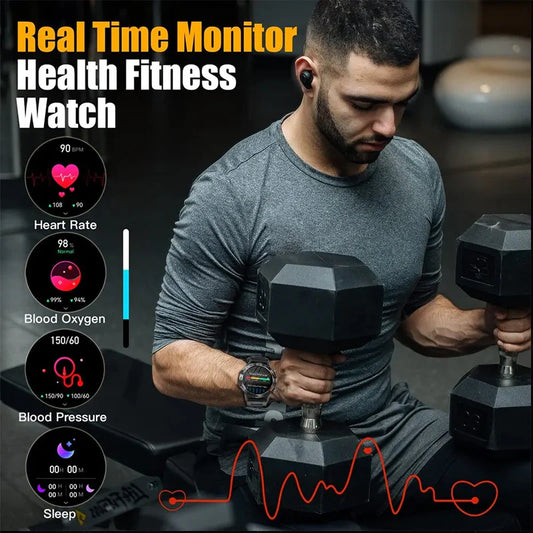 Wireless Voice Smartband Fitness Tracker