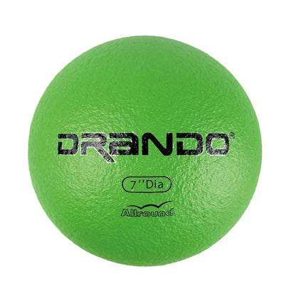Dodgeball,7 Inch, Skin Foam Dodgeball, Low Bounce, Handball, Kickball, Playground Ball, Classic Coat Black & White Dodgeball