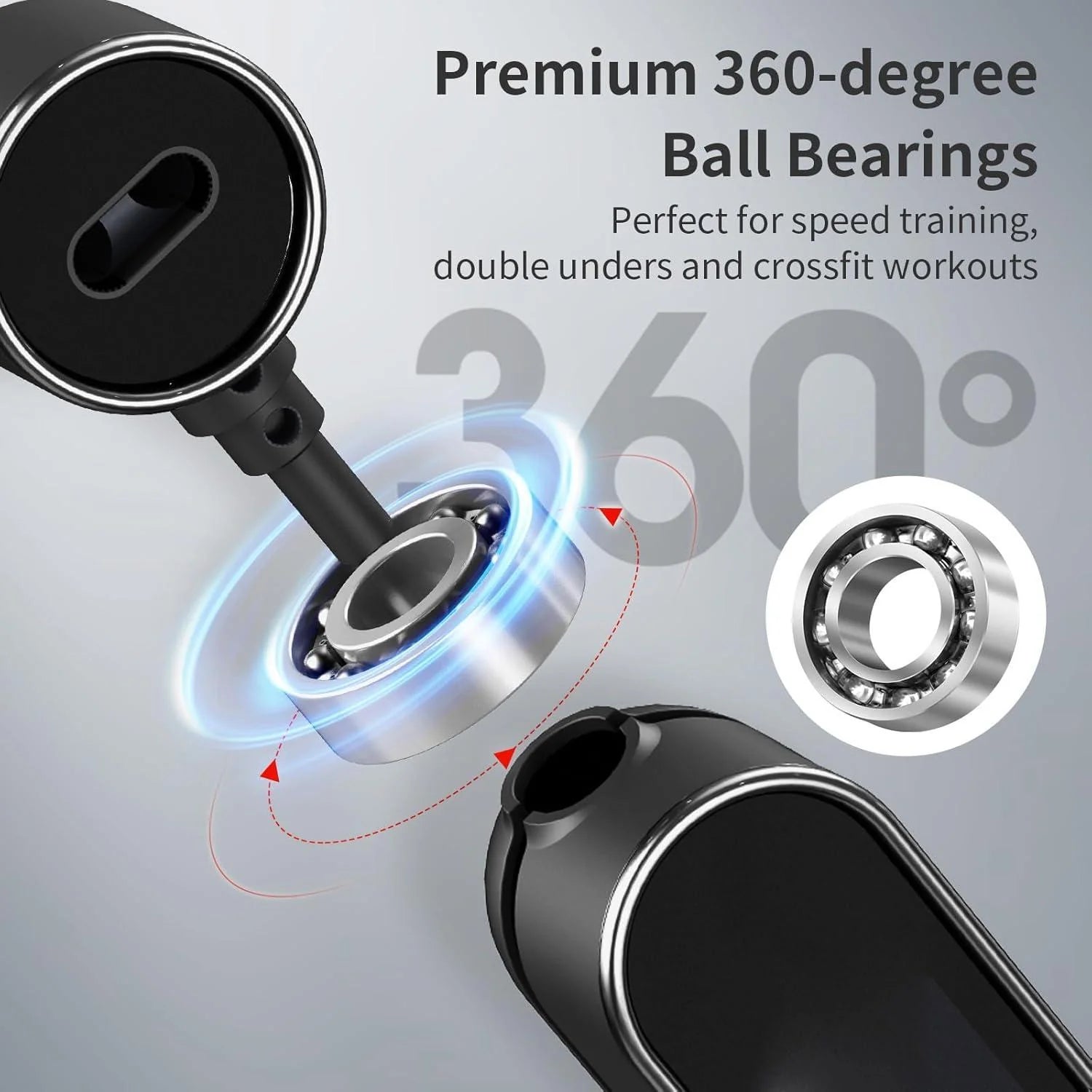 Intelligent Adjustable Number Cordless Skipping Rope